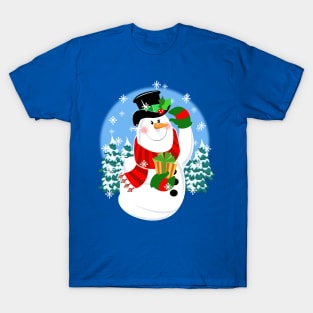 seasons greetings snowman T-Shirt